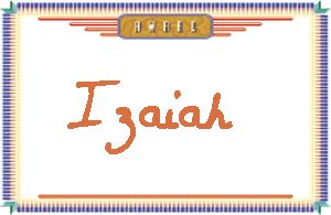 Izaiah����дӢ��
