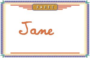 Jane����дӢ��