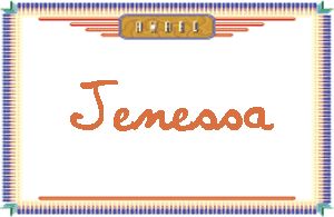 Jenessa����дӢ��