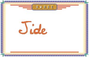 Jide����дӢ��