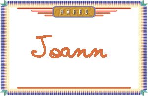 Joann����дӢ��