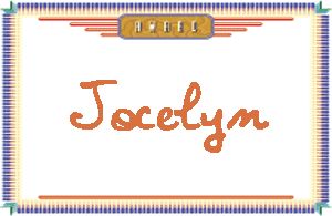 Jocelyn����дӢ��