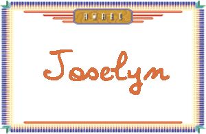 Joselyn����дӢ��