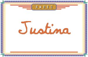 Justina����дӢ��