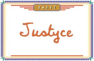 Justyce����дӢ��