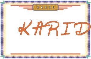 KARIDA����дӢ��