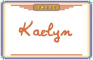 Kaelyn����дӢ��