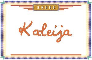 Kaleija����дӢ��