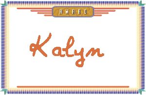 Kalyn����дӢ��