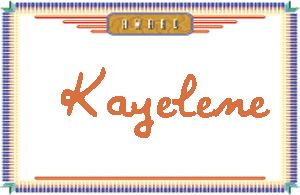 Kayelene����дӢ��
