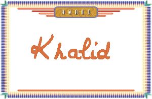 Khalid����дӢ��