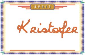 Kristofer����дӢ��