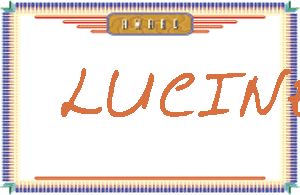 LUCINE����дӢ��