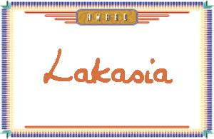 Lakasia����дӢ��