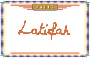 Latifah����дӢ��