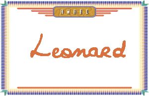 Leonard����дӢ��
