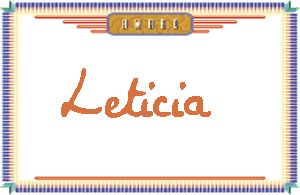 Leticia����дӢ��