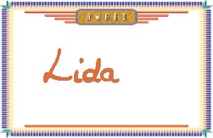 Lida����дӢ��