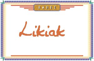 Likiak����дӢ��