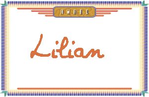 Lilian����дӢ��