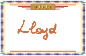 Lloyd����дӢ��