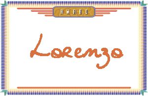 Lorenzo����дӢ��