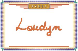 Loudyn����дӢ��