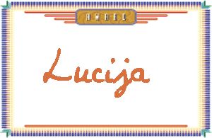 Lucija����дӢ��