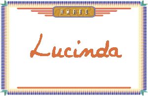 Lucinda����дӢ��