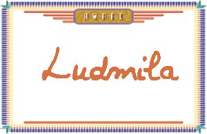 Ludmila����дӢ��