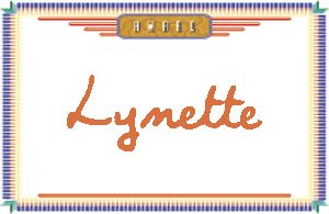 Lynette����дӢ��