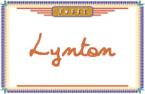 Lynton����дӢ��