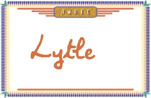 Lytle����дӢ��