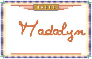 Madalyn����дӢ��