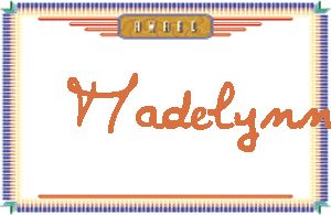 Madelynn����дӢ��