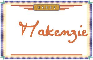 Makenzie����дӢ��