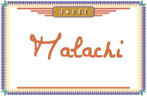 Malachi����дӢ��