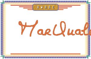 MarQuale����дӢ��