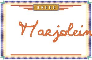 Marjolein����дӢ��