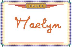 Marlyn����дӢ��