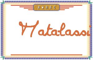 Matalassi����дӢ��