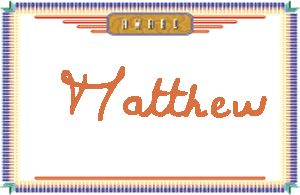 Matthew����дӢ��