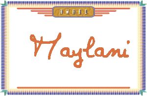 Maylani����дӢ��