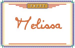 Melissa����дӢ��