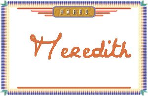 Meredith����дӢ��