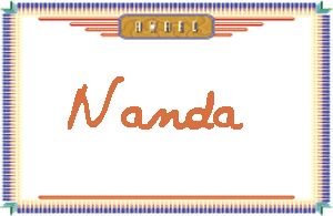 Nanda����дӢ��