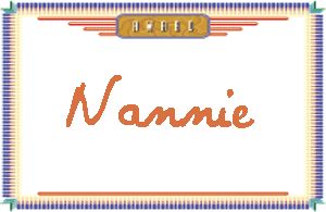 Nannie����дӢ��