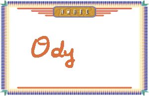 Ody����дӢ��