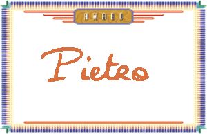 Pietro����дӢ��