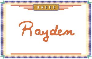 Rayden����дӢ��